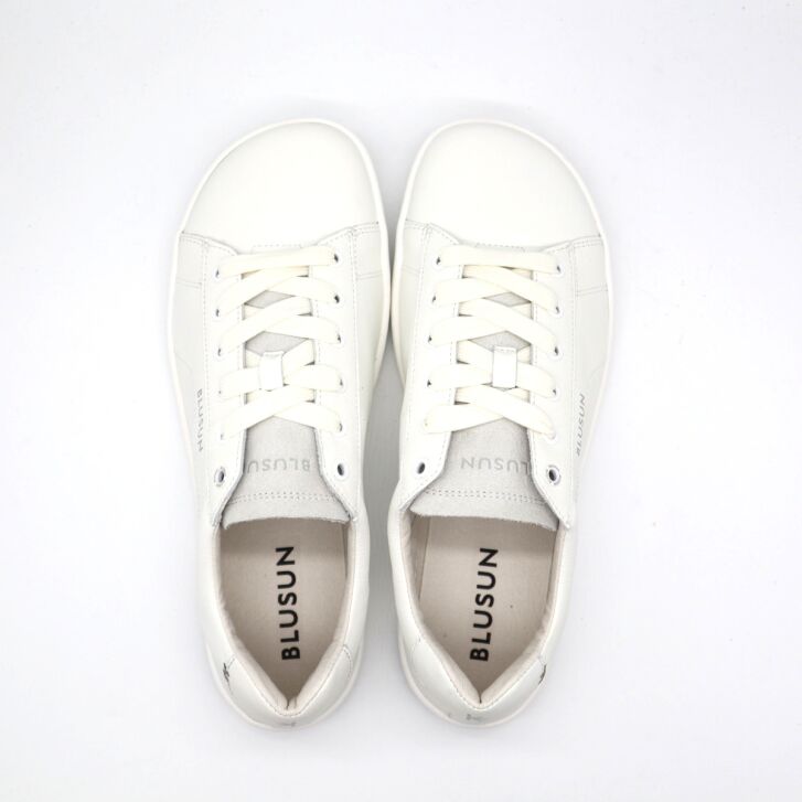 BLUSUN Herren Sneaker 100M White 40
