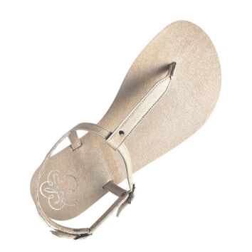 Lonnies LUX Sandale Ivory Pearl (V) 42