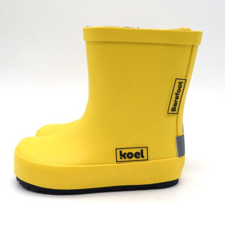 KOEL Gummistiefel Wini Bare Solid V2 Yellow 30