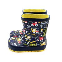 KOEL Gummistiefel Wini Trator V2 Print Blue
