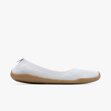 Vivobarefoot Primus Asana Yin Ballerina Knit Limestone 40