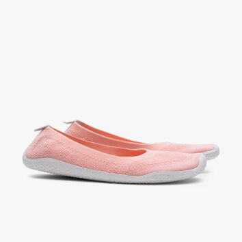 Vivobarefoot Primus Asana Yin Ballerina Knit Peach