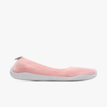 Vivobarefoot Primus Asana Yin Ballerina Knit Peach