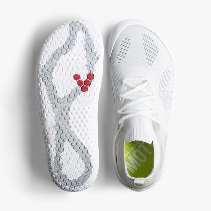 Vivobarefoot Motus Strength Mens Bright White Grey 42
