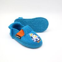 Nanga Hausschuh Funny Pingui türkis 28