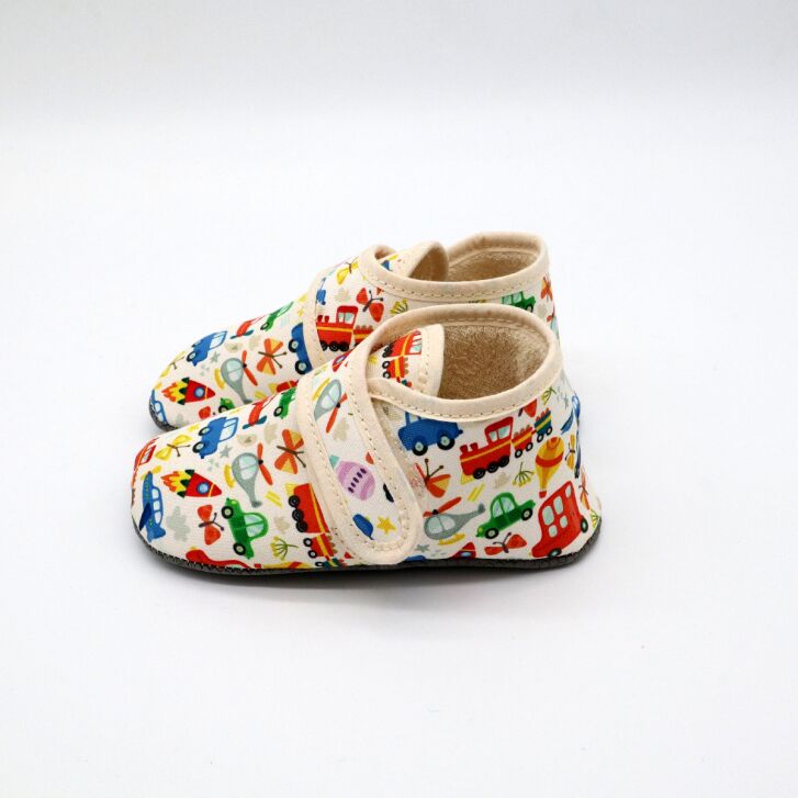 Pololo Hausschuhe Cosy Fahrzeuge 26/27