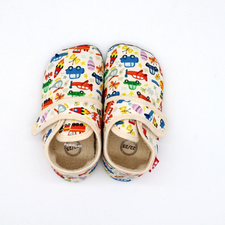 Pololo Hausschuhe Cosy Fahrzeuge 26/27