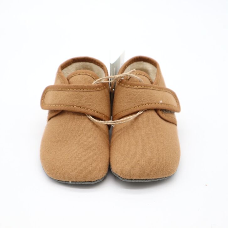 Pololo Hausschuhe Cosy Cotton Hellbraun 22/23