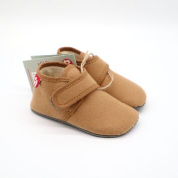 Pololo Hausschuhe Cosy Cotton Hellbraun 24/25