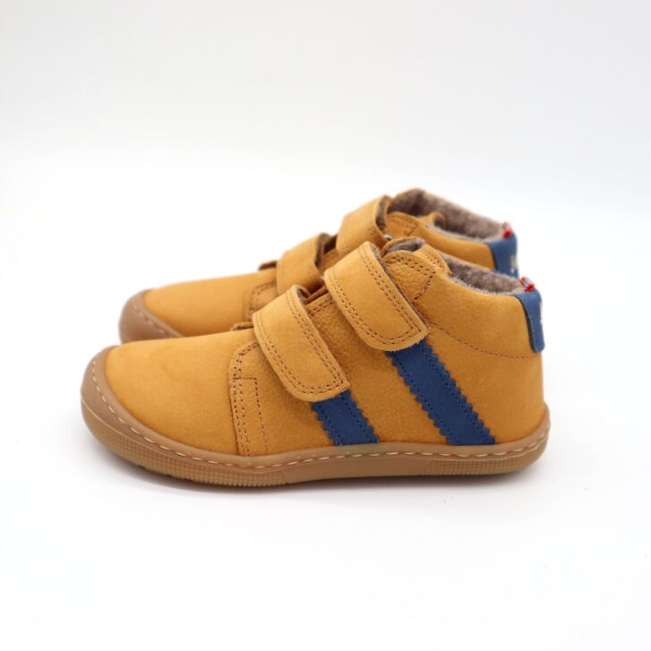 KOEL Barfußschuhe DAVID HYDRO FELT Cognac 26