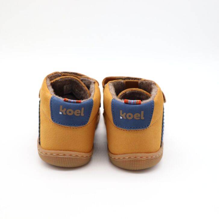 KOEL Barfußschuhe DAVID HYDRO FELT Cognac 26