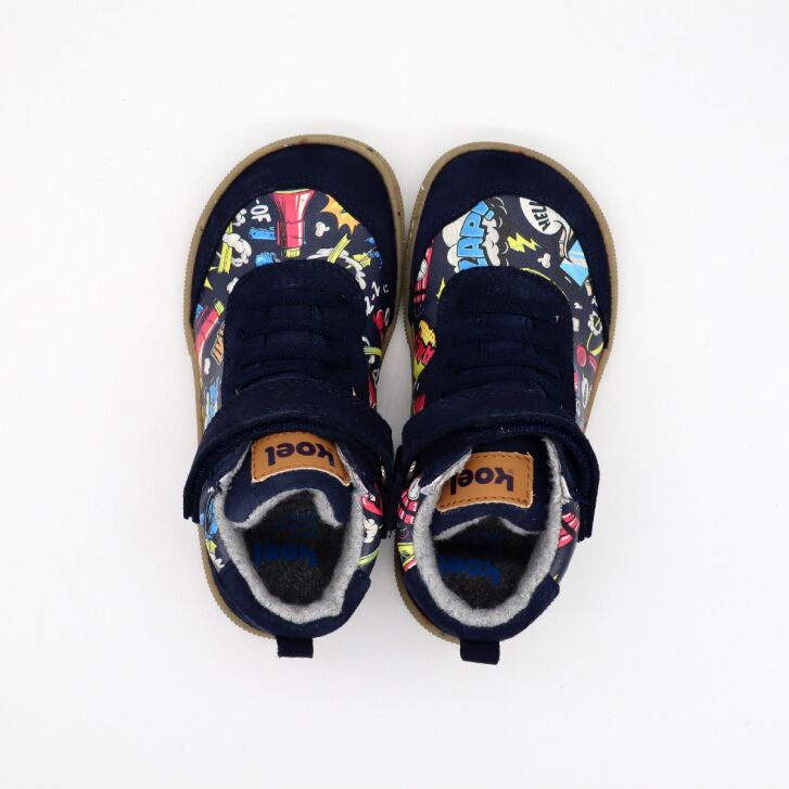 KOEL Barfußschuhe DEVIN TEX PRINT Blue 29