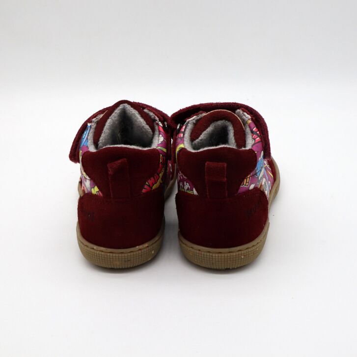 KOEL Barfußschuhe DEVIN TEX PRINT Bordo 31