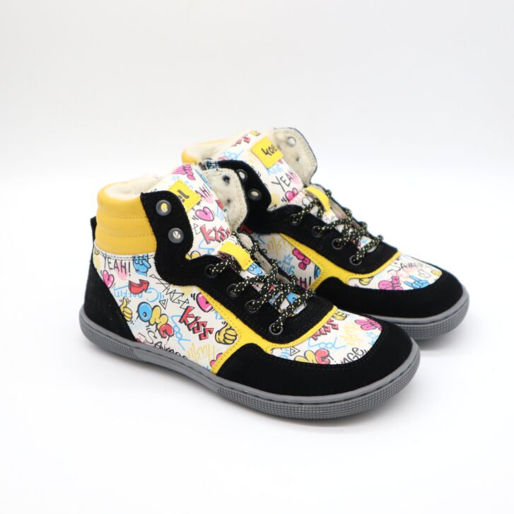 KOEL High Sneaker DANISH NAPPA Yellow (M) 40