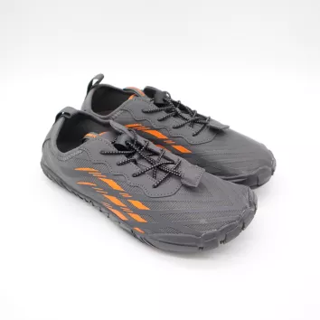 Lackner Skin Pro Barfußschuh grau-orange