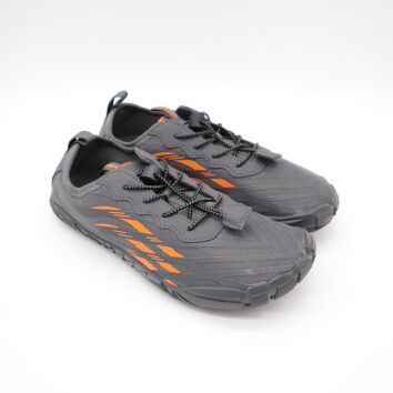 Lackner Skin Pro Barfußschuh grau-orange 43