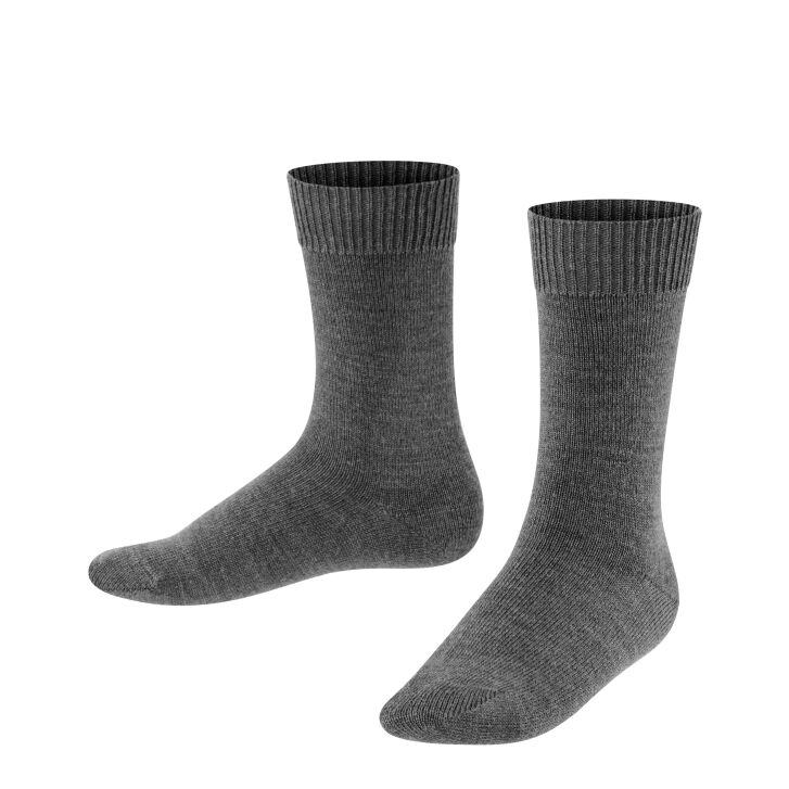 FALKE Comfort Wool Kinder Socken Dark Grey 23-26