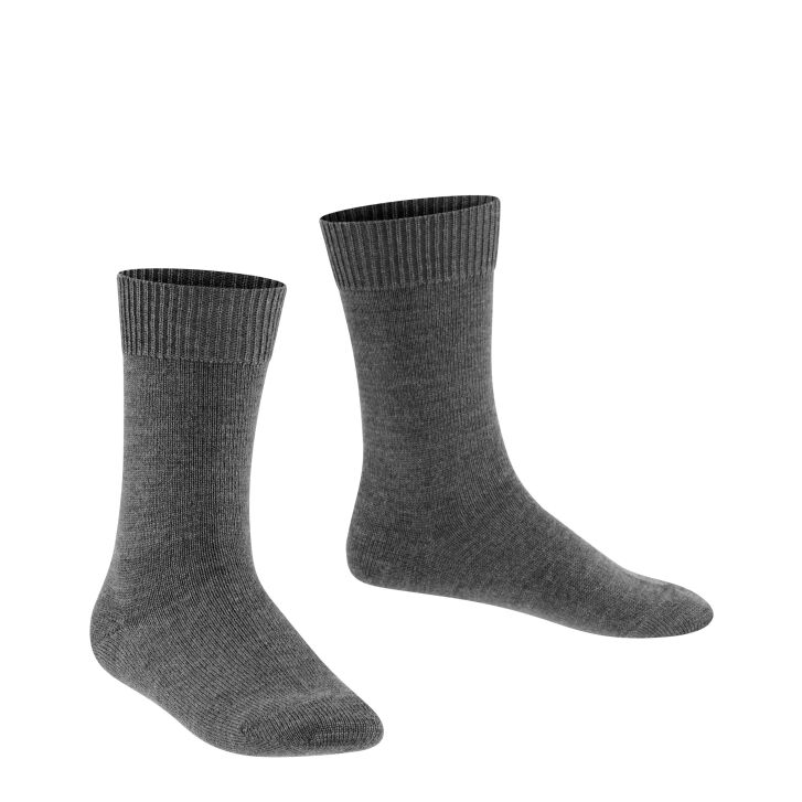 FALKE Comfort Wool Kinder Socken Dark Grey 23-26