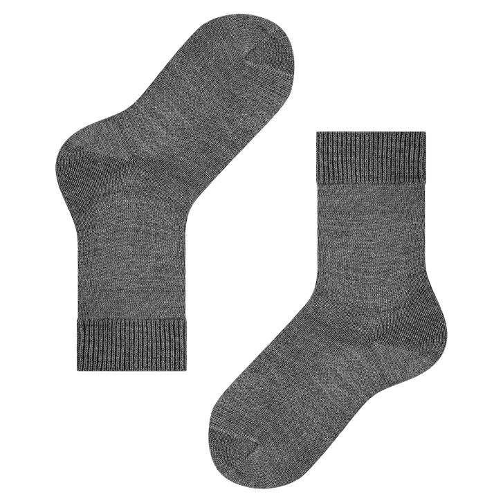 FALKE Comfort Wool Kinder Socken Dark Grey 23-26