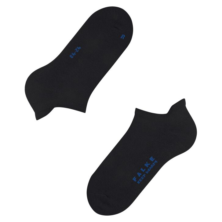 FALKE Keep Warm Sneakersocken Black 39-41