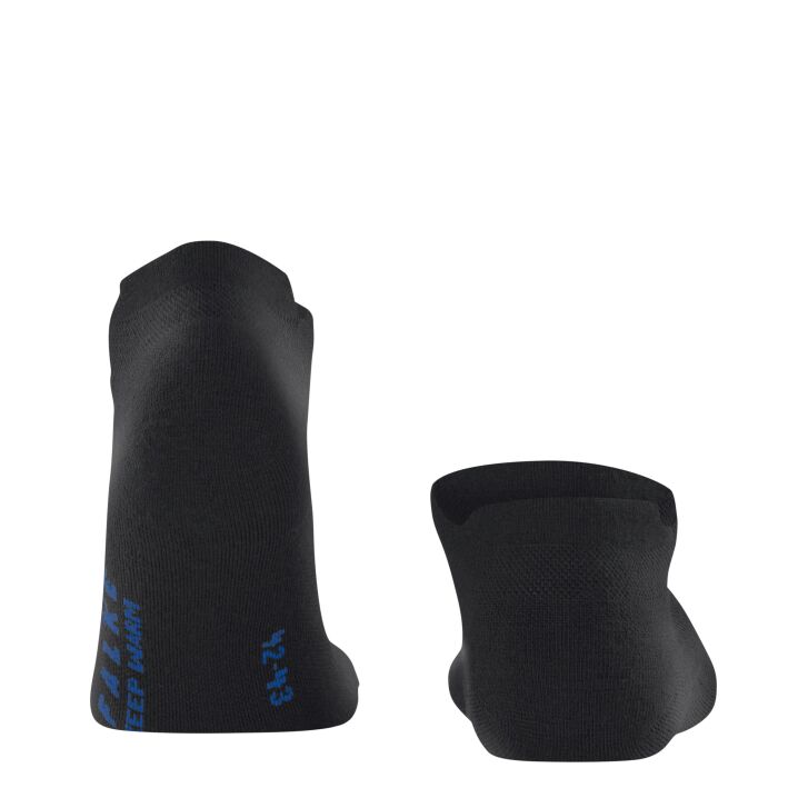 FALKE Keep Warm Sneakersocken Black 39-41