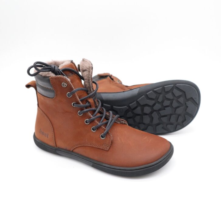 KOEL Boots FLORENCE LAMBSWOOL Chocolate 40