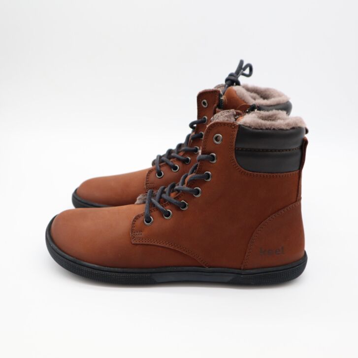 KOEL Boots FLORENCE LAMBSWOOL Chocolate 40
