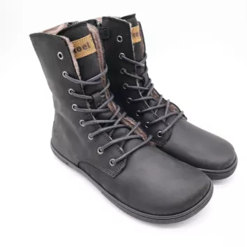 KOEL Stiefel FARO LAMBSWOOL Black