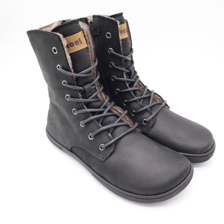 KOEL Stiefel FARO LAMBSWOOL Black 39