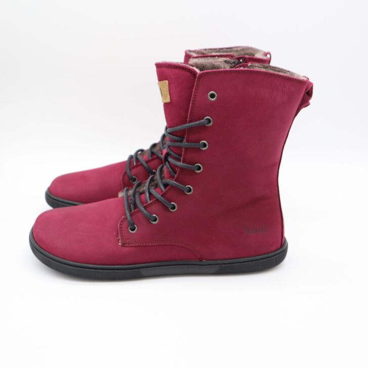 KOEL Stiefel FARO LAMBSWOOL Bordo 39