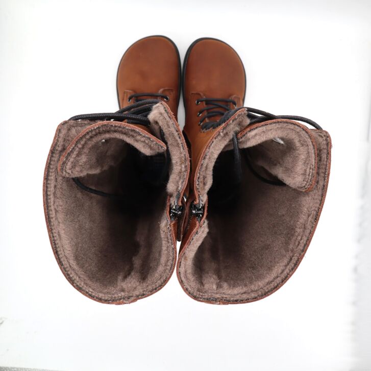 KOEL Stiefel FLORA LAMBSWOOL Chocolate 39