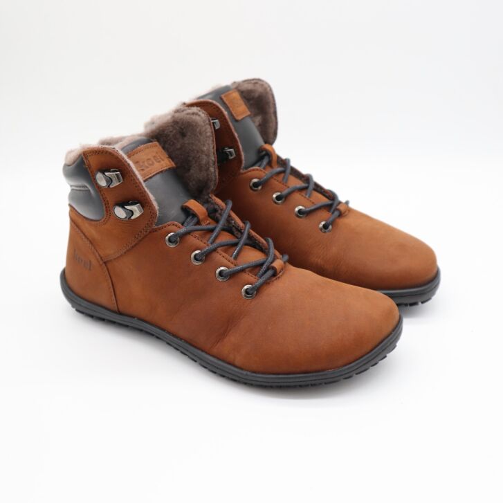 KOEL Boots ISIDORE LAMBSWOOL Chocolate 38