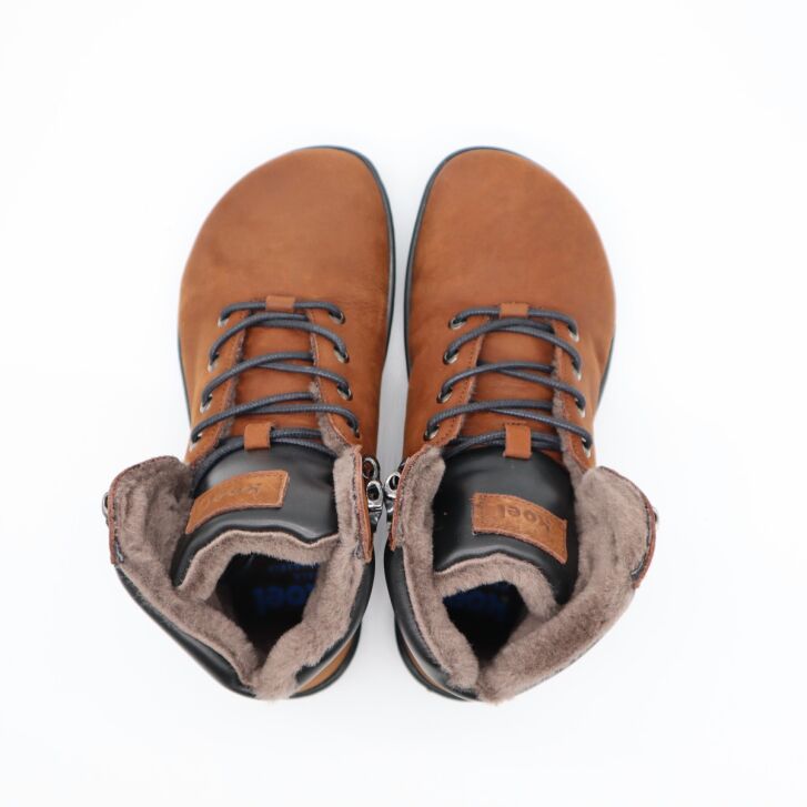 KOEL Boots ISIDORE LAMBSWOOL Chocolate 38