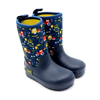 KOEL Neopren Wellie Tractor Blue 27