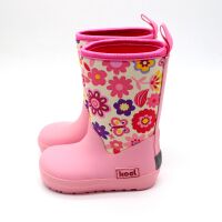 KOEL Neopren Wellie Flowers Fuchsia 29