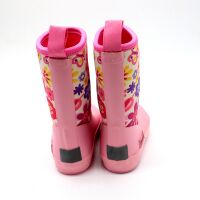 KOEL Neopren Wellie Flowers Fuchsia 29
