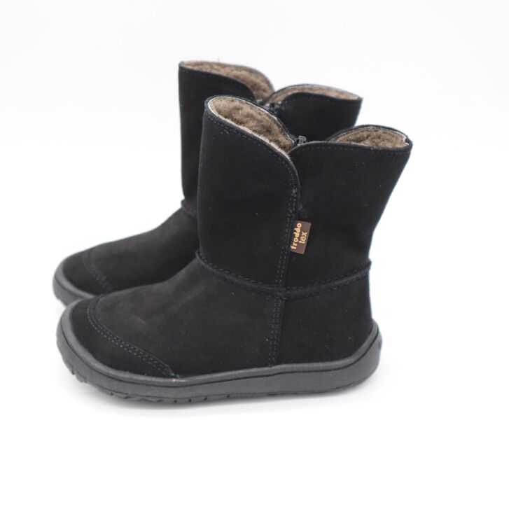 Froddo Barefoot TEX Suede Black 28