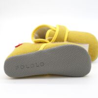 Pololo Hausschuhe Cosy Wolle Gelb 24/25