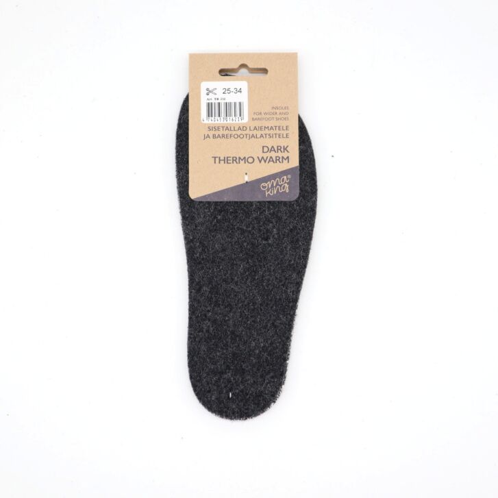 Oma King Einlegesohlen Dark Thermo Warm 25-34