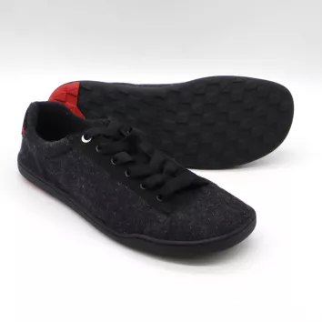 BLUSUN Herren Sneaker Wool 102M Black