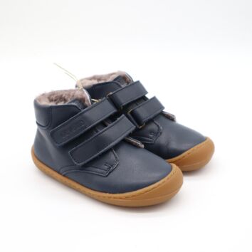 Develab BF Baby Soft Velcro Navy Nappa 24