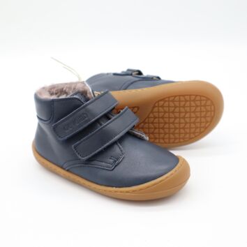 Develab BF Baby Soft Velcro Navy Nappa 24