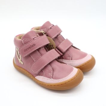 Develab BF Soft Sneaker 2Velcro Tex Old Pink 25