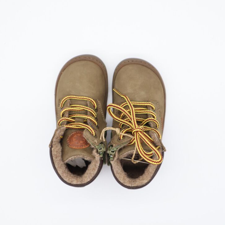 Develab BF Soft Shoe Laces Tex Kaki Nubuck 26