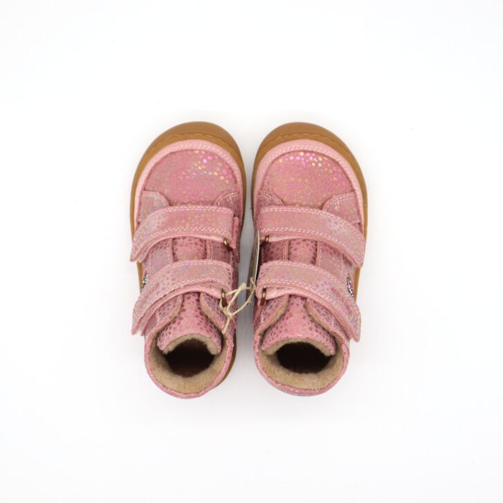 Develab BF Soft Shoe 2Velcro Tex Old Pink 27