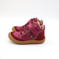 Develab BF Soft Shoe Lace+Velcro Tex Burgundy 26