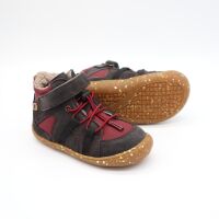 Develab BF Sneaker Lcs+Velcro Tex Burgundy 26