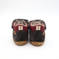 Develab BF Sneaker Lcs+Velcro Tex Burgundy 26