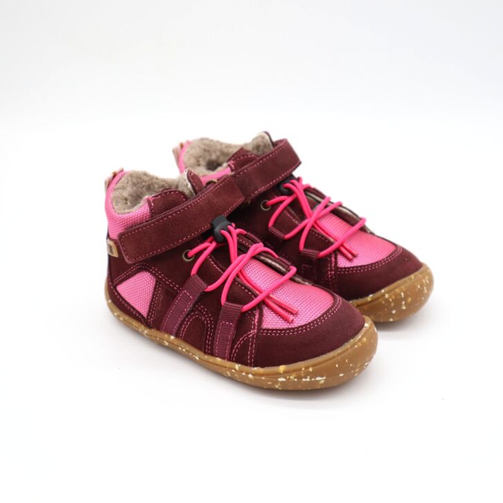 Develab BF Sneaker Lcs+Velcro Tex Fuchsia 28