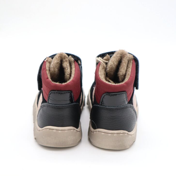 Develab BF Sneaker Lcs+Velcro Tex Black Combi 28